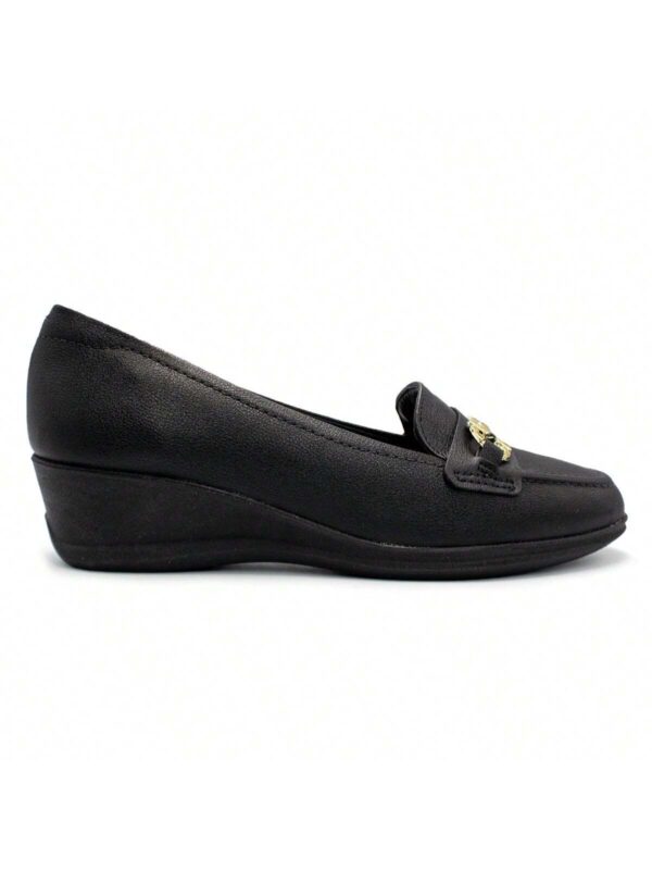 Sapato Modare Feminino Napa Floather Salto Anabela Enfeite