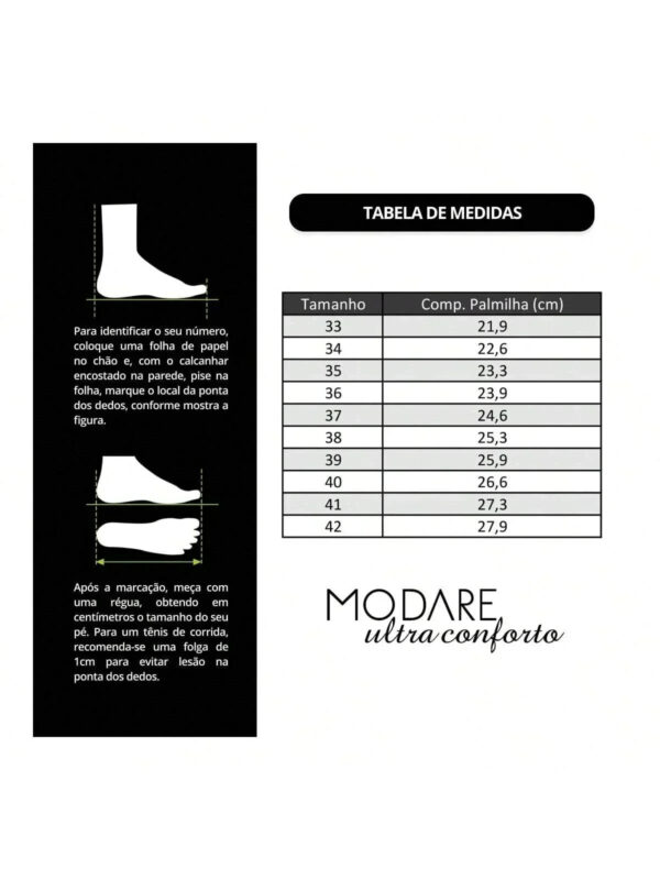 Tênis Modare Feminino Np Floather Ultraconforto Casual - Imagem 6